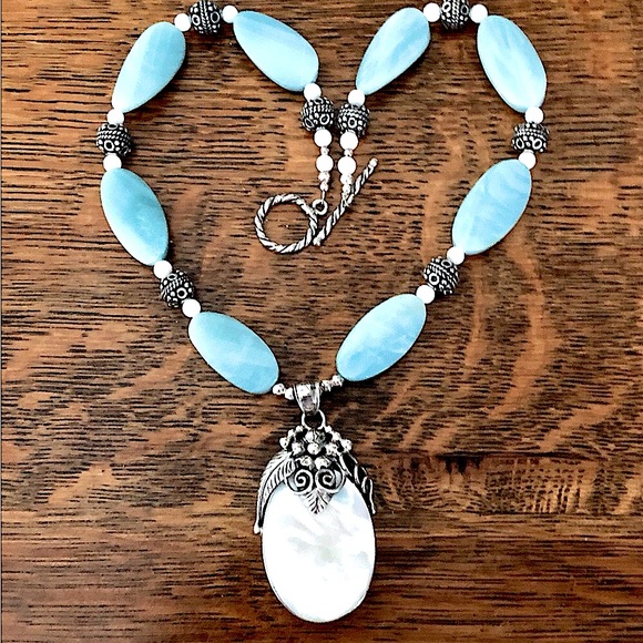 $118 Meran Designer Estate Necklace Sterling Marked Meran 925 INDONESIA - Picture 1 of 5